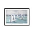 Picture of Sailing Around _GroupedProduct_Rectangle_Landscape_Framed_Matted_