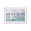 Picture of Sailing Around _GroupedProduct_Rectangle_Landscape_Framed_Matted_
