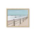 Picture of Beach Fence _GroupedProduct_Rectangle_Landscape_Photography _GroupedProduct_Rectangle_Landscape_Framed_Matted_