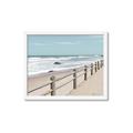Picture of Beach Fence _GroupedProduct_Rectangle_Landscape_Photography _GroupedProduct_Rectangle_Landscape_Framed_Matted_
