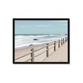 Picture of Beach Fence _GroupedProduct_Rectangle_Landscape_Photography _GroupedProduct_Rectangle_Landscape_Framed_Matted_