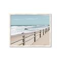 Picture of Beach Fence _GroupedProduct_Rectangle_Landscape_Photography _GroupedProduct_Rectangle_Landscape_Framed_Matted_