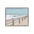 Picture of Beach Fence _GroupedProduct_Rectangle_Landscape_Photography _GroupedProduct_Rectangle_Landscape_Framed_Matted_