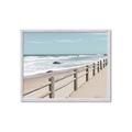 Picture of Beach Fence _GroupedProduct_Rectangle_Landscape_Photography _GroupedProduct_Rectangle_Landscape_Framed_Matted_
