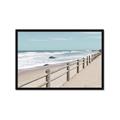 Picture of Beach Fence _GroupedProduct_Rectangle_Landscape_Photography _GroupedProduct_Rectangle_Landscape_Framed_Matted_