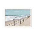 Picture of Beach Fence _GroupedProduct_Rectangle_Landscape_Photography _GroupedProduct_Rectangle_Landscape_Framed_Matted_