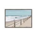 Picture of Beach Fence _GroupedProduct_Rectangle_Landscape_Photography _GroupedProduct_Rectangle_Landscape_Framed_Matted_