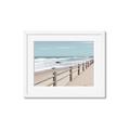 Picture of Beach Fence _GroupedProduct_Rectangle_Landscape_Photography _GroupedProduct_Rectangle_Landscape_Framed_Matted_