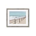 Picture of Beach Fence _GroupedProduct_Rectangle_Landscape_Photography _GroupedProduct_Rectangle_Landscape_Framed_Matted_