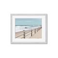 Picture of Beach Fence _GroupedProduct_Rectangle_Landscape_Photography _GroupedProduct_Rectangle_Landscape_Framed_Matted_