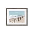 Picture of Beach Fence _GroupedProduct_Rectangle_Landscape_Photography _GroupedProduct_Rectangle_Landscape_Framed_Matted_