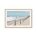 Picture of Beach Fence _GroupedProduct_Rectangle_Landscape_Photography _GroupedProduct_Rectangle_Landscape_Framed_Matted_