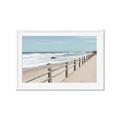 Picture of Beach Fence _GroupedProduct_Rectangle_Landscape_Photography _GroupedProduct_Rectangle_Landscape_Framed_Matted_