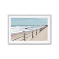 Picture of Beach Fence _GroupedProduct_Rectangle_Landscape_Photography _GroupedProduct_Rectangle_Landscape_Framed_Matted_