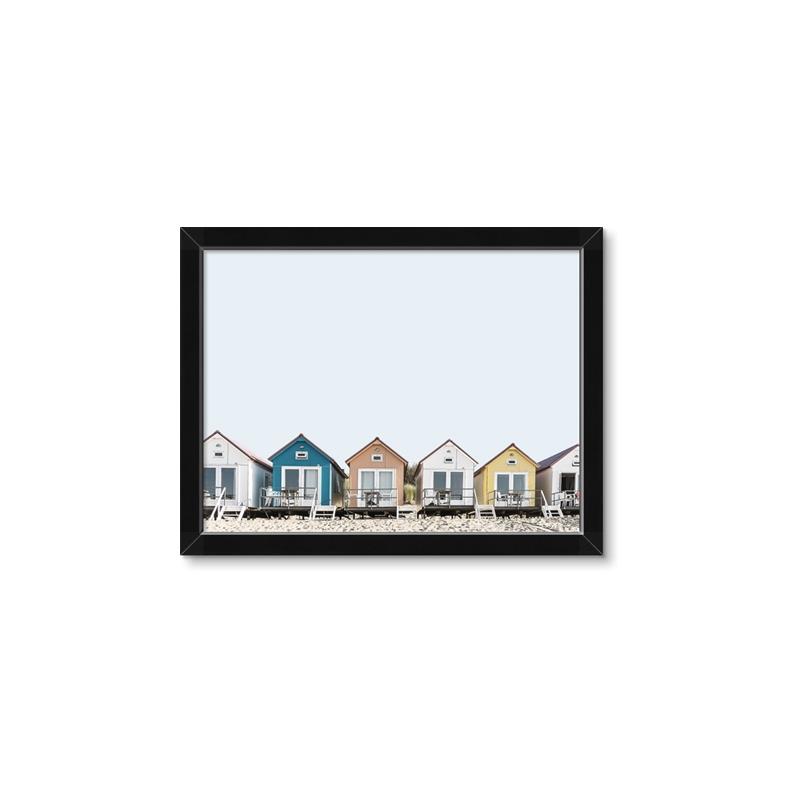 Picture of Beach Huts _GroupedProduct_Rectangle_Landscape_Photography _GroupedProduct_Rectangle_Landscape_Framed_Matted_