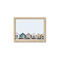 Picture of Beach Huts _GroupedProduct_Rectangle_Landscape_Photography _GroupedProduct_Rectangle_Landscape_Framed_Matted_