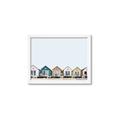 Picture of Beach Huts _GroupedProduct_Rectangle_Landscape_Photography _GroupedProduct_Rectangle_Landscape_Framed_Matted_