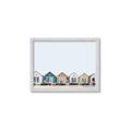 Picture of Beach Huts _GroupedProduct_Rectangle_Landscape_Photography _GroupedProduct_Rectangle_Landscape_Framed_Matted_
