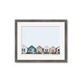 Picture of Beach Huts _GroupedProduct_Rectangle_Landscape_Photography _GroupedProduct_Rectangle_Landscape_Framed_Matted_