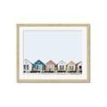 Picture of Beach Huts _GroupedProduct_Rectangle_Landscape_Photography _GroupedProduct_Rectangle_Landscape_Framed_Matted_