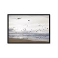 Picture of Beautiful sunset on the beach _GroupedProduct_Rectangle_Landscape_Photography _GroupedProduct_Rectangle_Landscape_Framed_Matted_
