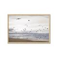 Picture of Beautiful sunset on the beach _GroupedProduct_Rectangle_Landscape_Photography _GroupedProduct_Rectangle_Landscape_Framed_Matted_