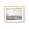 Picture of Beautiful sunset on the beach _GroupedProduct_Rectangle_Landscape_Photography _GroupedProduct_Rectangle_Landscape_Framed_Matted_