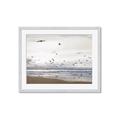 Picture of Beautiful sunset on the beach _GroupedProduct_Rectangle_Landscape_Photography _GroupedProduct_Rectangle_Landscape_Framed_Matted_