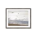 Picture of Beautiful sunset on the beach _GroupedProduct_Rectangle_Landscape_Photography _GroupedProduct_Rectangle_Landscape_Framed_Matted_