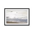 Picture of Beautiful sunset on the beach _GroupedProduct_Rectangle_Landscape_Photography _GroupedProduct_Rectangle_Landscape_Framed_Matted_