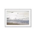 Picture of Beautiful sunset on the beach _GroupedProduct_Rectangle_Landscape_Photography _GroupedProduct_Rectangle_Landscape_Framed_Matted_