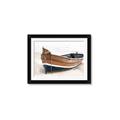 Picture of Boat on the Sand _GroupedProduct_Rectangle_Landscape_Photography _GroupedProduct_Rectangle_Landscape_Framed_Matted_