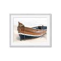 Picture of Boat on the Sand _GroupedProduct_Rectangle_Landscape_Photography _GroupedProduct_Rectangle_Landscape_Framed_Matted_