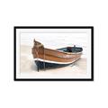 Picture of Boat on the Sand _GroupedProduct_Rectangle_Landscape_Photography _GroupedProduct_Rectangle_Landscape_Framed_Matted_