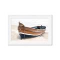 Picture of Boat on the Sand _GroupedProduct_Rectangle_Landscape_Photography _GroupedProduct_Rectangle_Landscape_Framed_Matted_