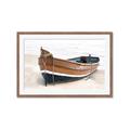 Picture of Boat on the Sand _GroupedProduct_Rectangle_Landscape_Photography _GroupedProduct_Rectangle_Landscape_Framed_Matted_