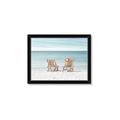 Picture of Muskoka Chairs with hats _GroupedProduct_Rectangle_Landscape_Photography _GroupedProduct_Rectangle_Landscape_Framed_Matted_
