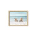 Picture of Muskoka Chairs with hats _GroupedProduct_Rectangle_Landscape_Photography _GroupedProduct_Rectangle_Landscape_Framed_Matted_