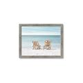 Picture of Muskoka Chairs with hats _GroupedProduct_Rectangle_Landscape_Photography _GroupedProduct_Rectangle_Landscape_Framed_Matted_