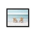 Picture of Muskoka Chairs with hats _GroupedProduct_Rectangle_Landscape_Photography _GroupedProduct_Rectangle_Landscape_Framed_Matted_