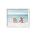 Picture of Muskoka Chairs with hats _GroupedProduct_Rectangle_Landscape_Photography _GroupedProduct_Rectangle_Landscape_Framed_Matted_