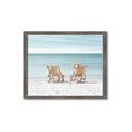 Picture of Muskoka Chairs with hats _GroupedProduct_Rectangle_Landscape_Photography _GroupedProduct_Rectangle_Landscape_Framed_Matted_