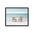Picture of Muskoka Chairs with hats _GroupedProduct_Rectangle_Landscape_Photography _GroupedProduct_Rectangle_Landscape_Framed_Matted_