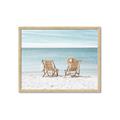 Picture of Muskoka Chairs with hats _GroupedProduct_Rectangle_Landscape_Photography _GroupedProduct_Rectangle_Landscape_Framed_Matted_
