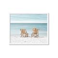 Picture of Muskoka Chairs with hats _GroupedProduct_Rectangle_Landscape_Photography _GroupedProduct_Rectangle_Landscape_Framed_Matted_