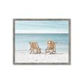 Picture of Muskoka Chairs with hats _GroupedProduct_Rectangle_Landscape_Photography _GroupedProduct_Rectangle_Landscape_Framed_Matted_