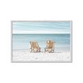 Picture of Muskoka Chairs with hats _GroupedProduct_Rectangle_Landscape_Photography _GroupedProduct_Rectangle_Landscape_Framed_Matted_