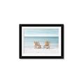 Picture of Muskoka Chairs with hats _GroupedProduct_Rectangle_Landscape_Photography _GroupedProduct_Rectangle_Landscape_Framed_Matted_
