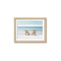 Picture of Muskoka Chairs with hats _GroupedProduct_Rectangle_Landscape_Photography _GroupedProduct_Rectangle_Landscape_Framed_Matted_