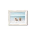 Picture of Muskoka Chairs with hats _GroupedProduct_Rectangle_Landscape_Photography _GroupedProduct_Rectangle_Landscape_Framed_Matted_